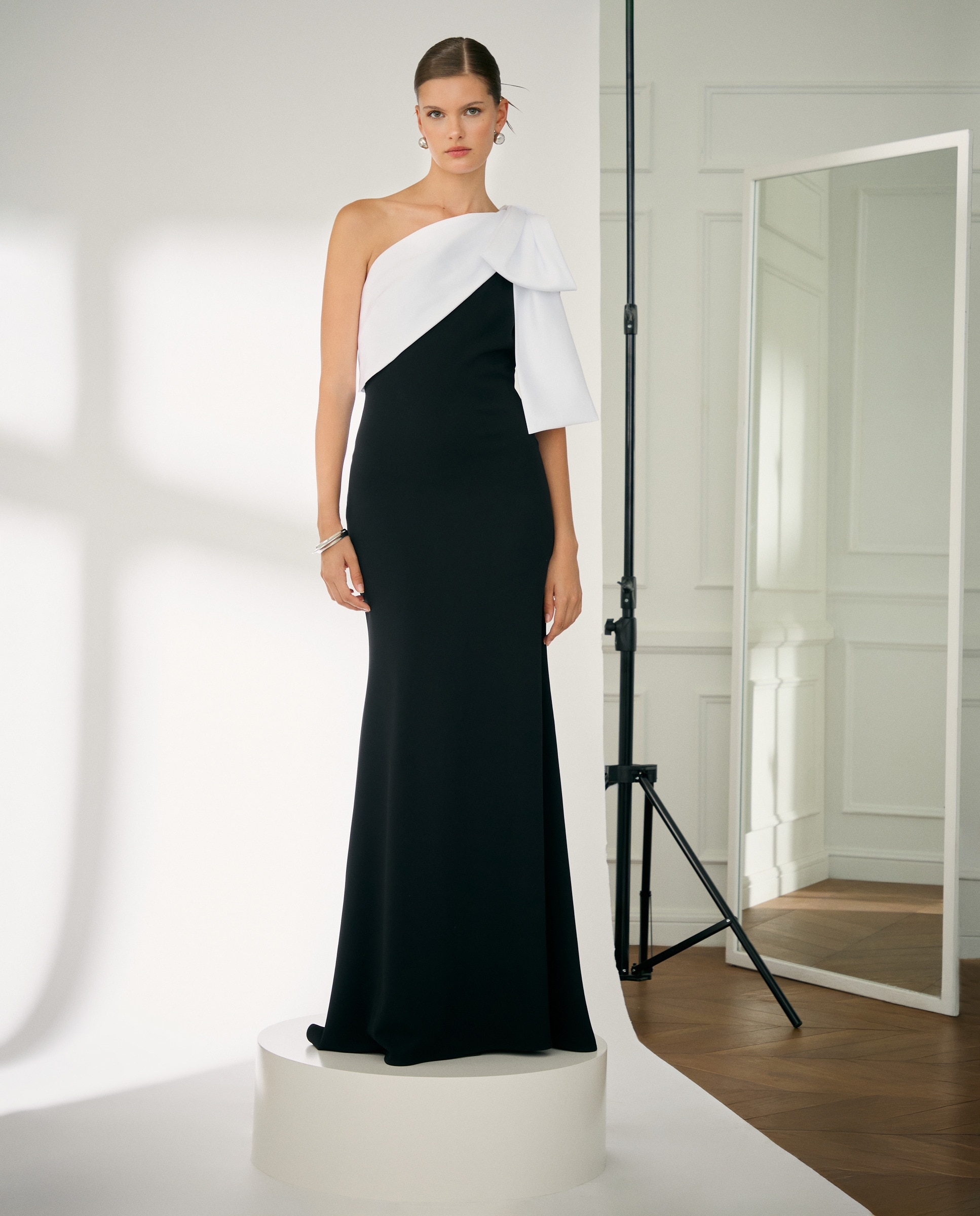 Madrina Vestido Negro Coctel El Corte Ingles Monos Largos De