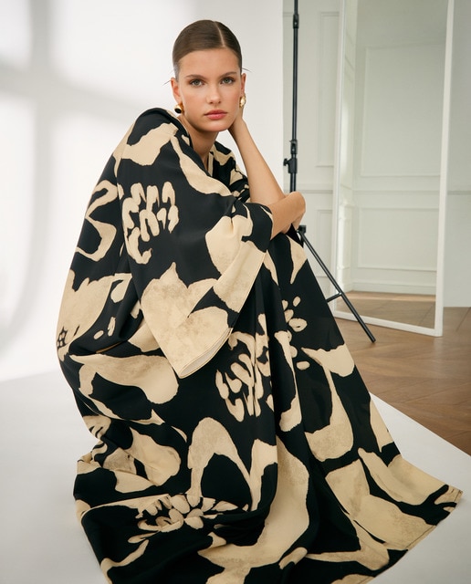 Imagem 0 de Vestido Comprido Estampado