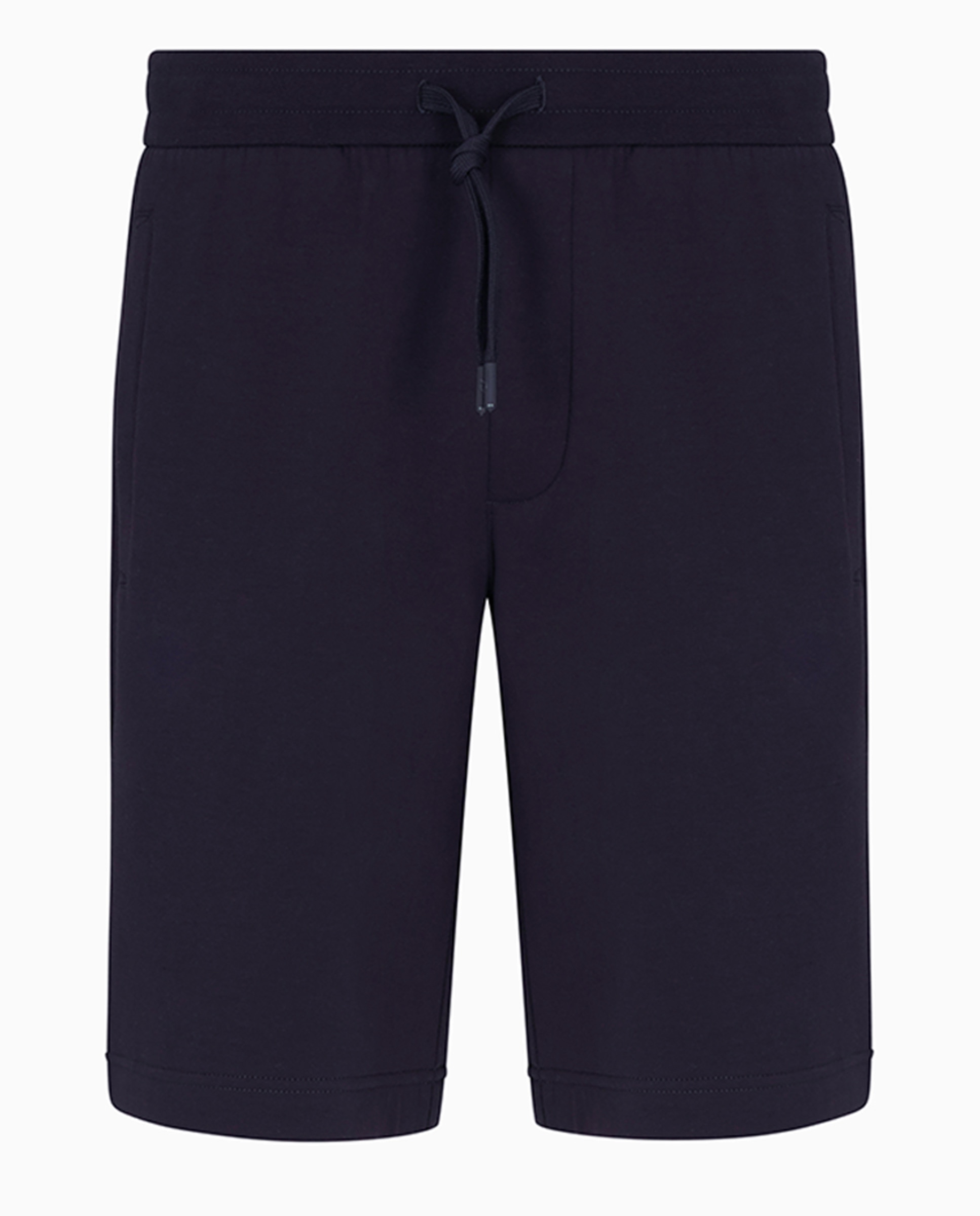 Bermudas Lisas em Felpa Cápsula Icon Azul-marinho-5
