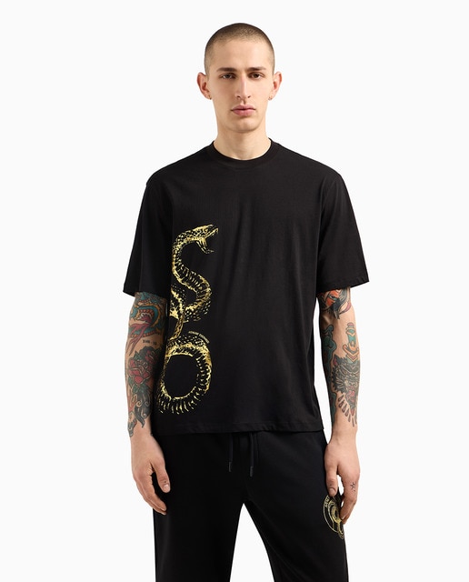 Imagen 0 de Camiseta de hombre manga corta con motivo del año nuevo chino