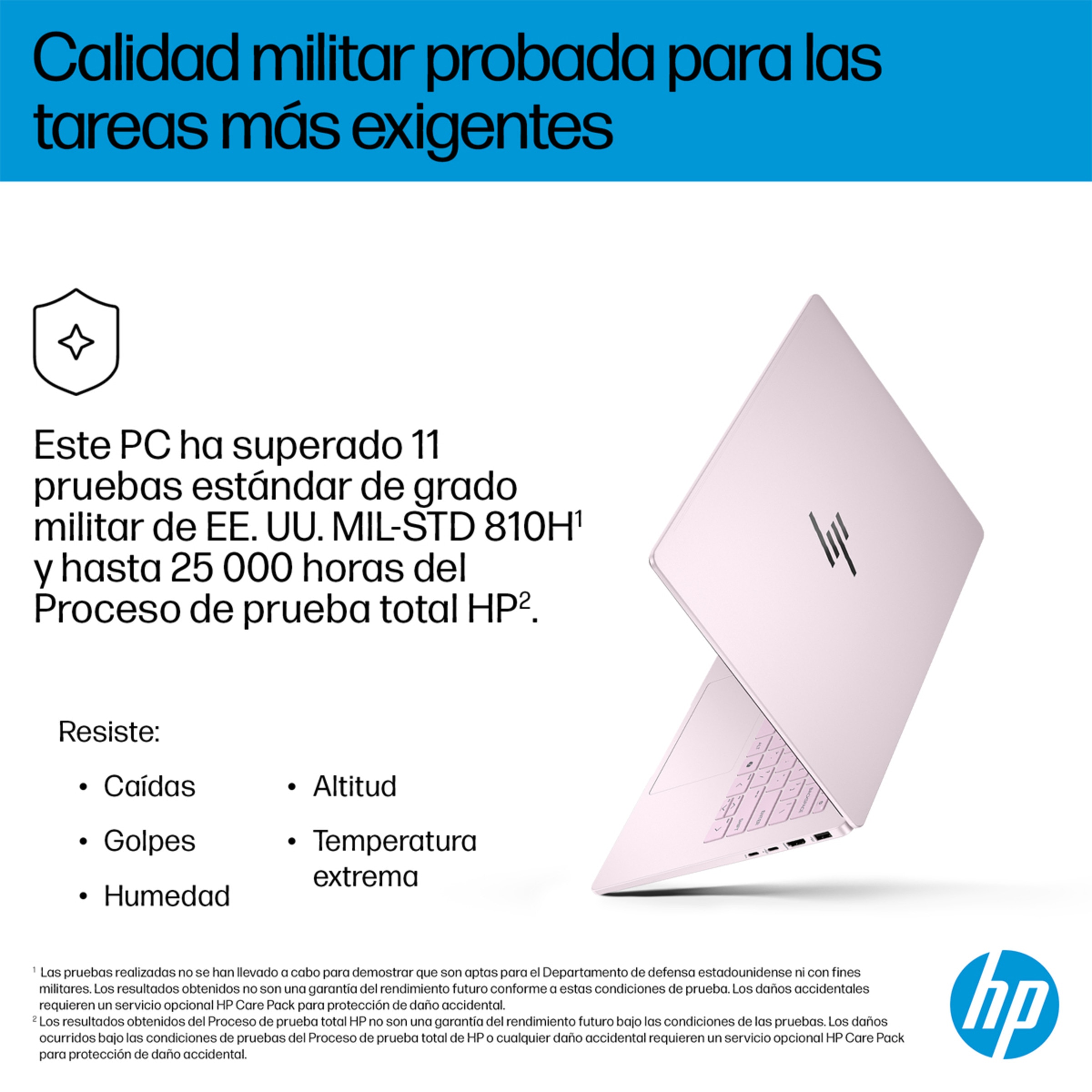 Portátil HP OmniBook 7 14-fr0002ns, Intel Core Ultra 7 EVO-255h, 32GB, 1TB SSD, 14" OLED, W11 Rosa-8