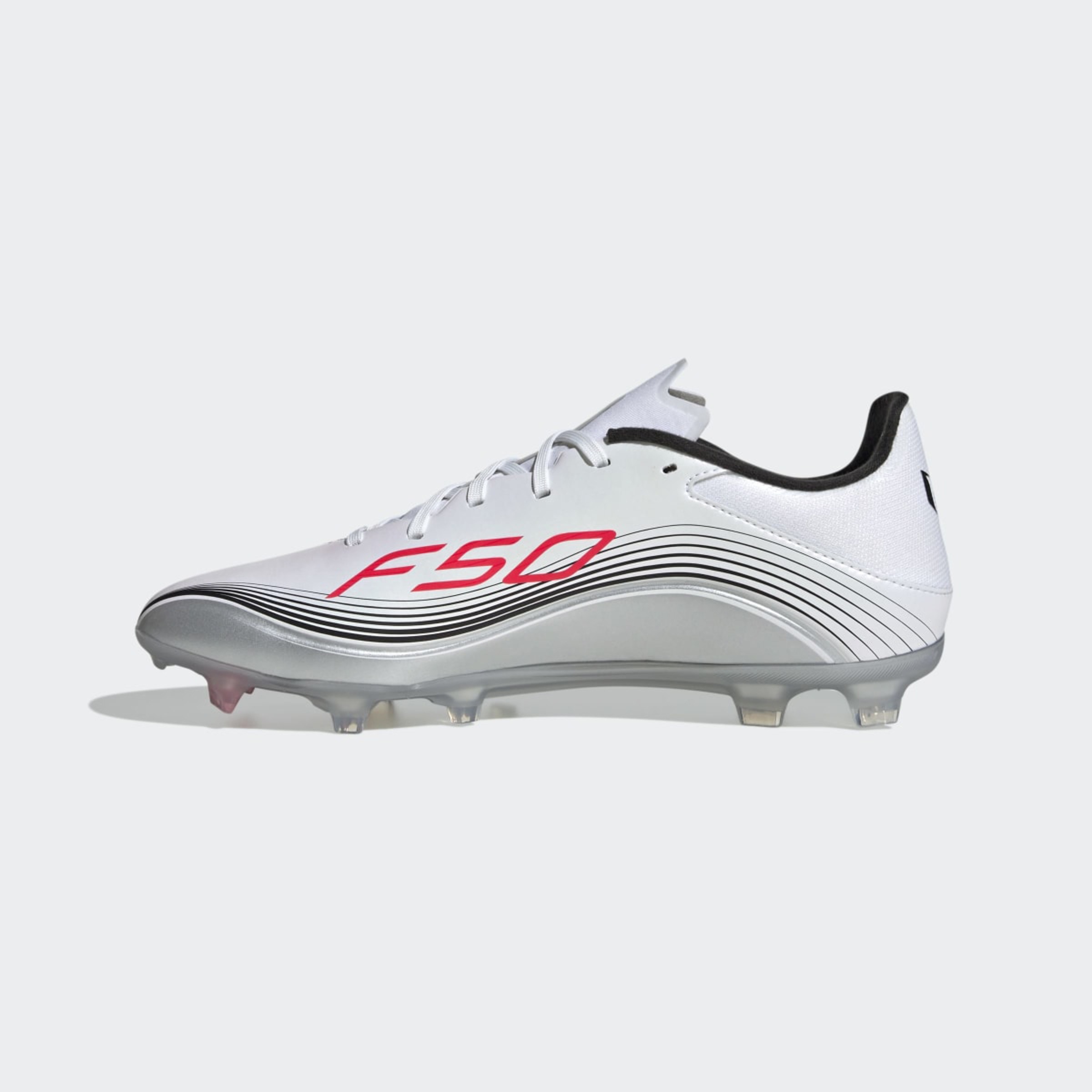 Chuteiras de Futebol de Homem F50 Messi League FG Branco / Vermelho-4