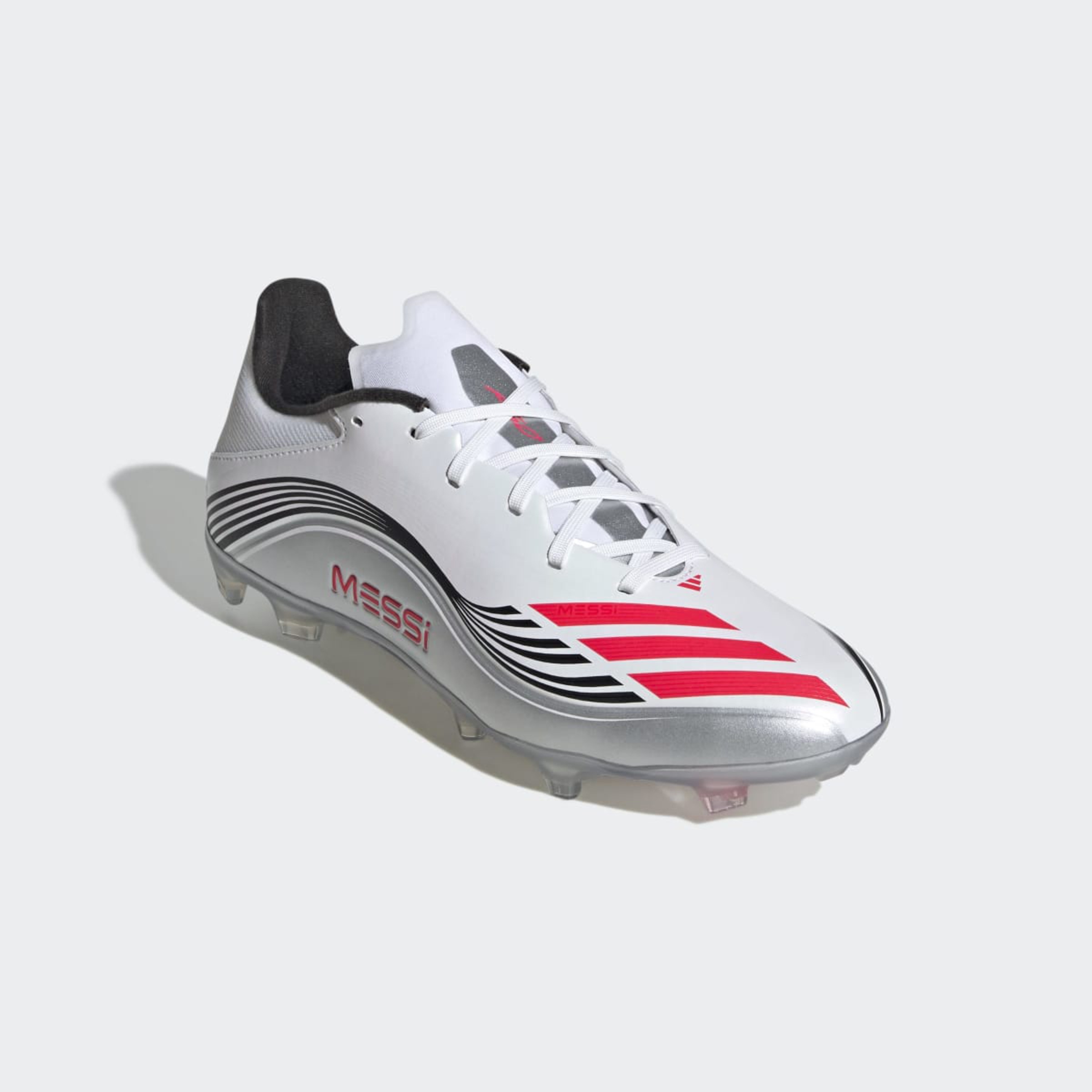 Chuteiras de Futebol de Homem F50 Messi League FG Branco / Vermelho-2