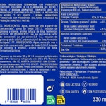 Kefrutas mit Kefirkulturen fermentiertes Probiotika-Bio-Getränk Flasche 330 ml Limetten-Zitronen-Geschmack