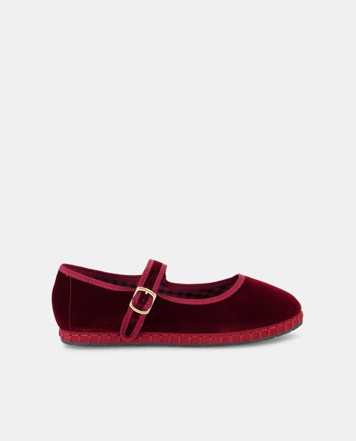 Imagen 0 de Zapato de mujer de terciopelo