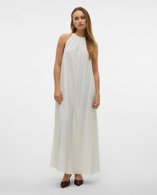 Imagen 0 de Vestido largo con escote halter
