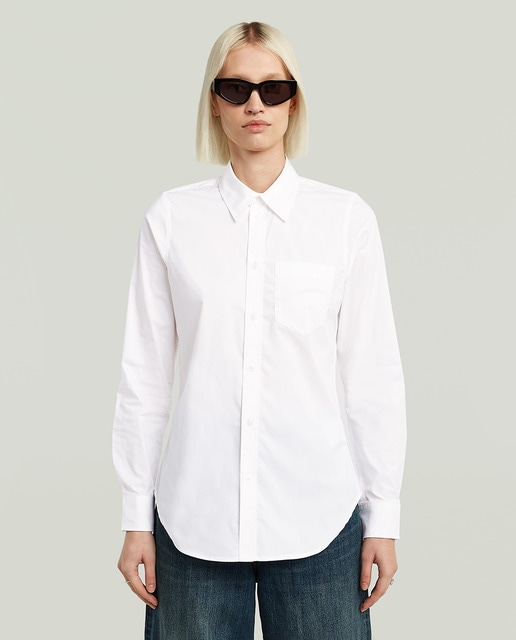Imagen 0 de Camisa Slim de mujer manga larga