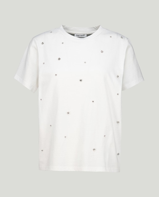Imagem 0 de T-shirt de Manga Curta com Pedras