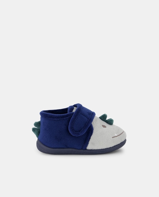 Imagem 0 de Pantufas Tipo Bota de Bebé com Estampado Dino 3D