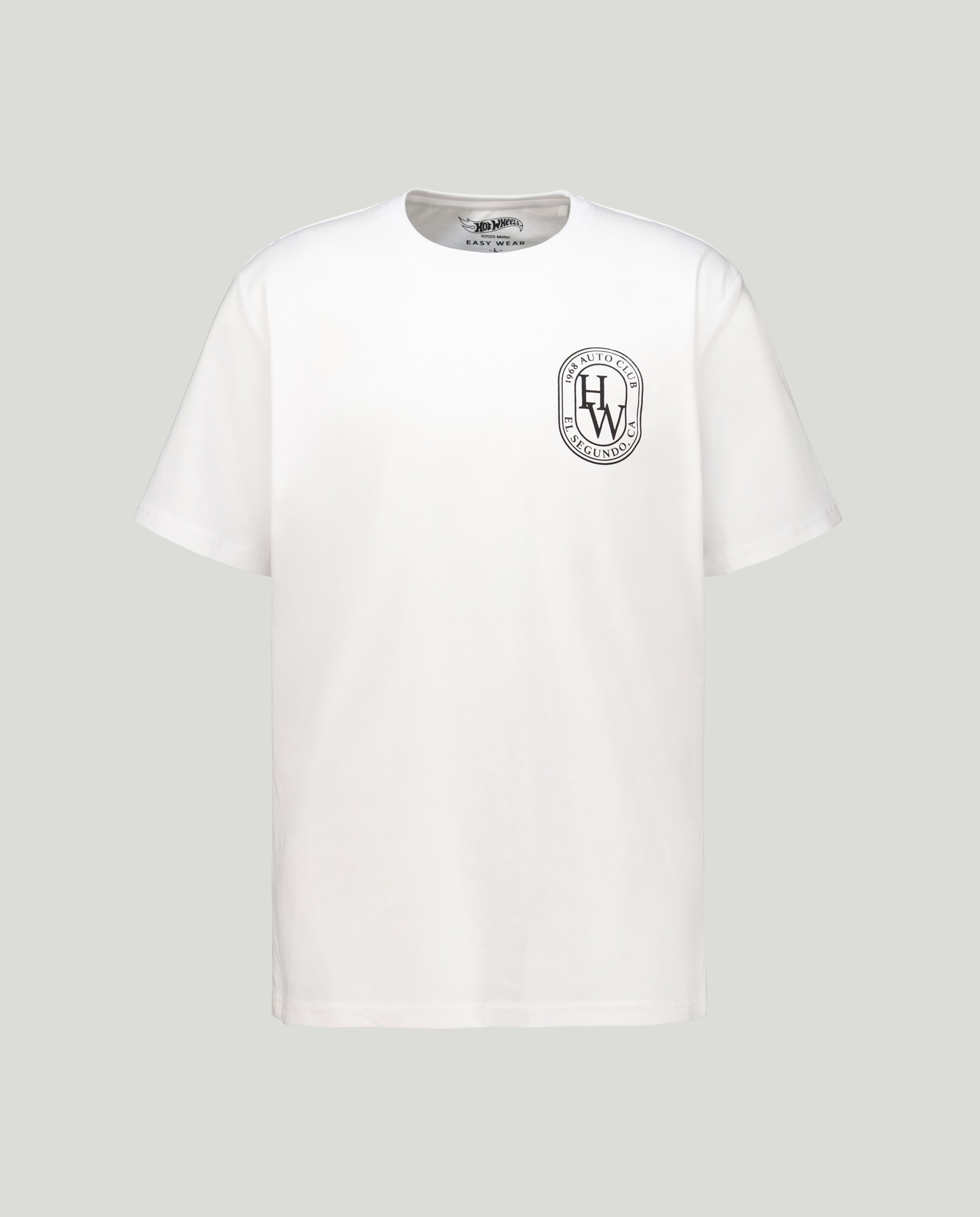 T-shirt de Manga Curta Hot Wheels Branco-4