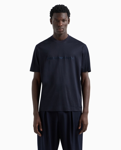 Imagem 0 de T-shirt Regular Fit com Logótipo Bordado