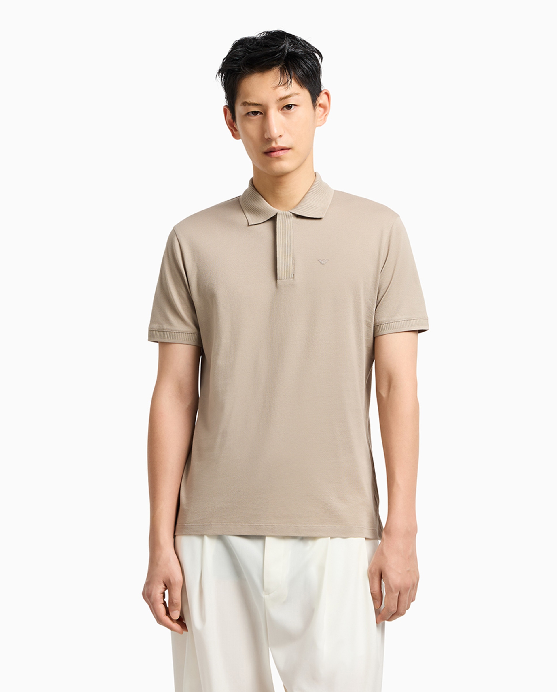 Imagem 0 de Polo Regular Fit com Manga Curta