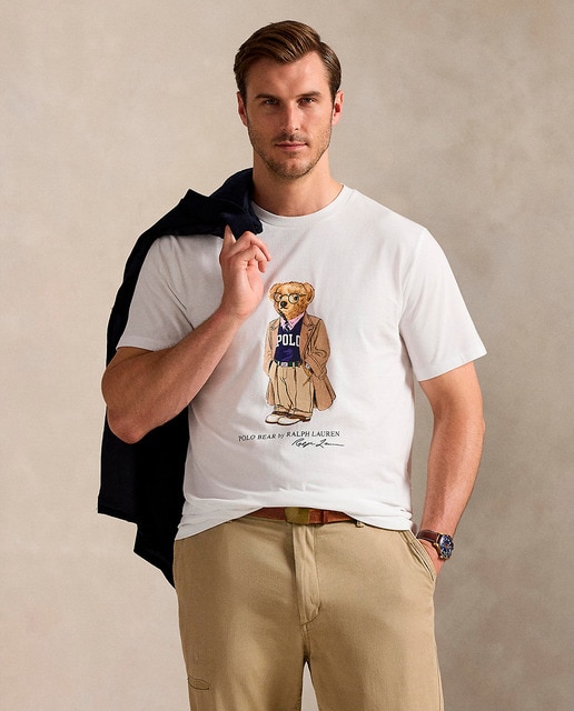 Imagem 0 de Camisola de Malha Tamanhos Grandes com Polo Bear e em Jersey