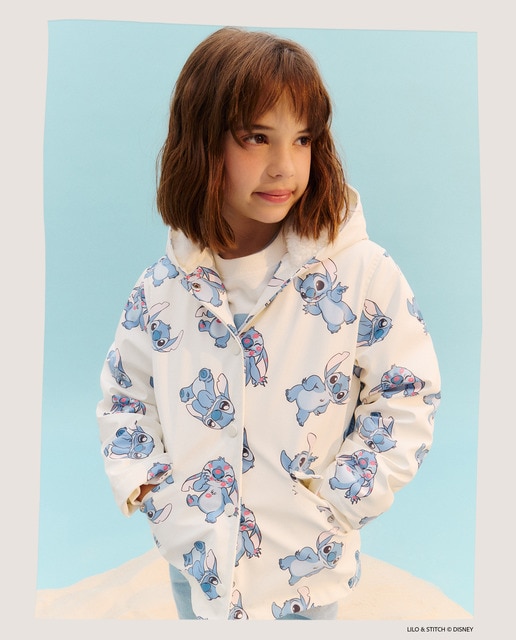 Imagem 0 de Impermeável Engomado com All Over Print Stitch