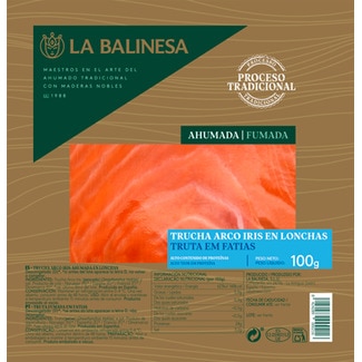 Truta Fumada embalagem 100 g - La Balinesa