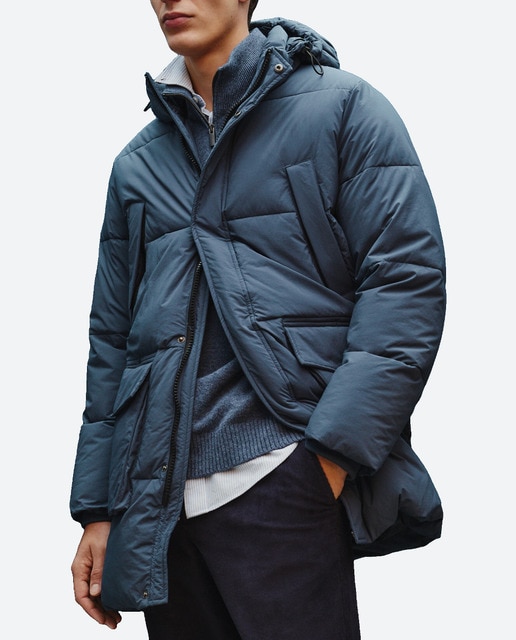 Imagen 0 de Plumífero de hombre largo acholchado