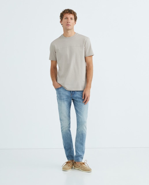Imagen 0 de Vaquero de hombre J14 slim fit lavado azul