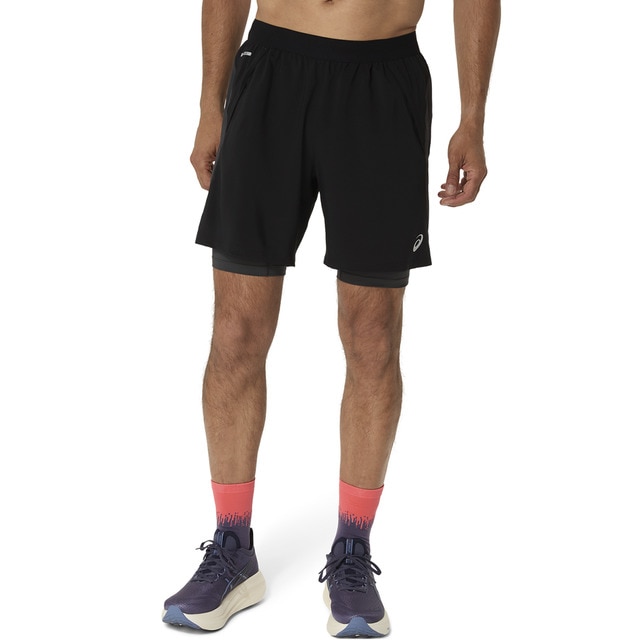 Imagem 0 de Calções de Running de Homem Road 2-N-1 7IN Short