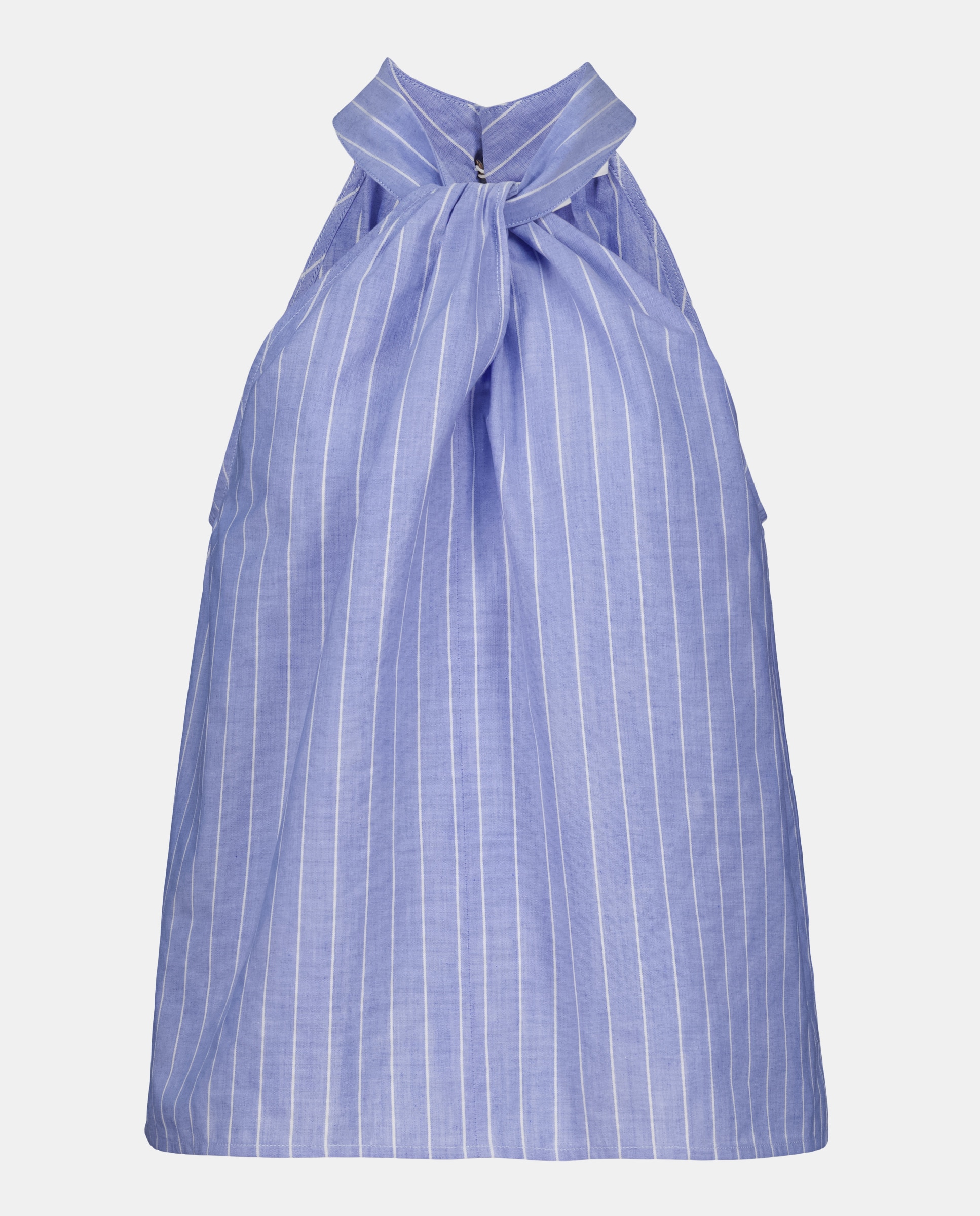 Top Halter às Riscas Azul-4