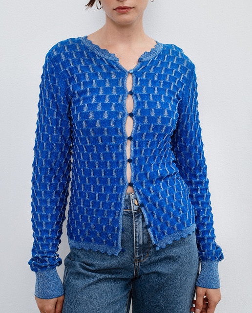 Imagen 0 de Cárdigan de mujer cuello redondo