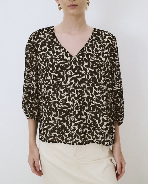 Imagen 0 de Blusa de mujer manga 3/4