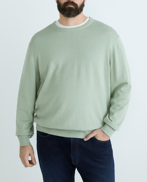 Imagen 0 de Jersey de hombre cuello caja tallas grandes