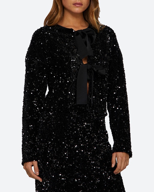 Imagen 0 de Chaqueta de fiesta de mujer con lentejuelas