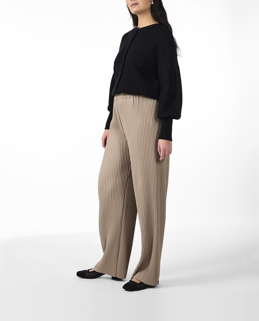 Imagen 0 de Pantalón de mujer largo de tiro alto