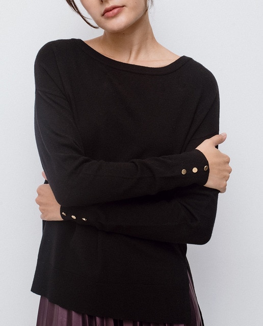 Imagen 0 de Jersey de mujer cuello barco