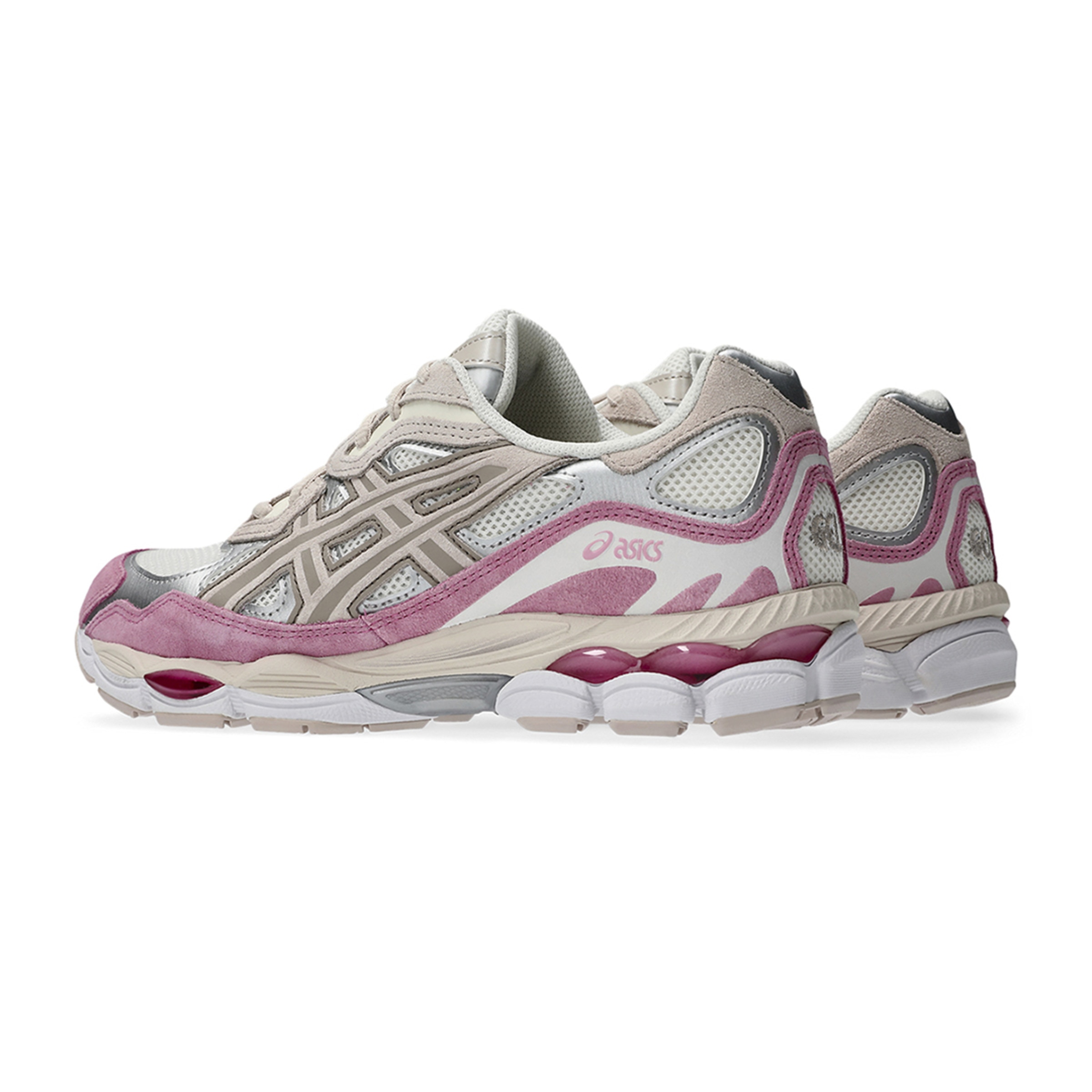 Sapatilhas Casual Unissexo Gel-NYC Branco/Bege-5