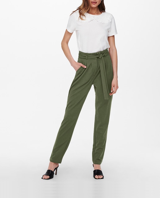 Imagen 0 de Pantalón de mujer de pinzas de talle alto