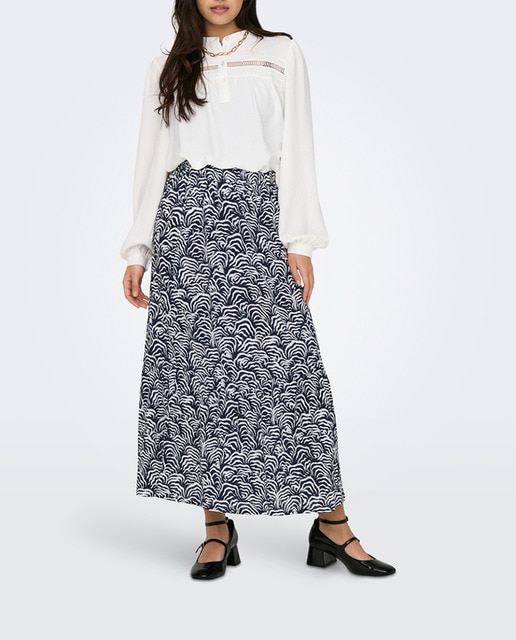 Imagen 0 de Falda de mujer larga estampada
