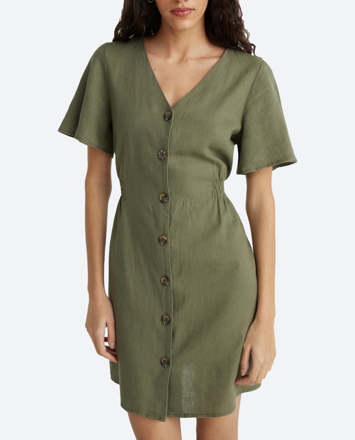 Imagen 0 de Vestido corto de manga corta