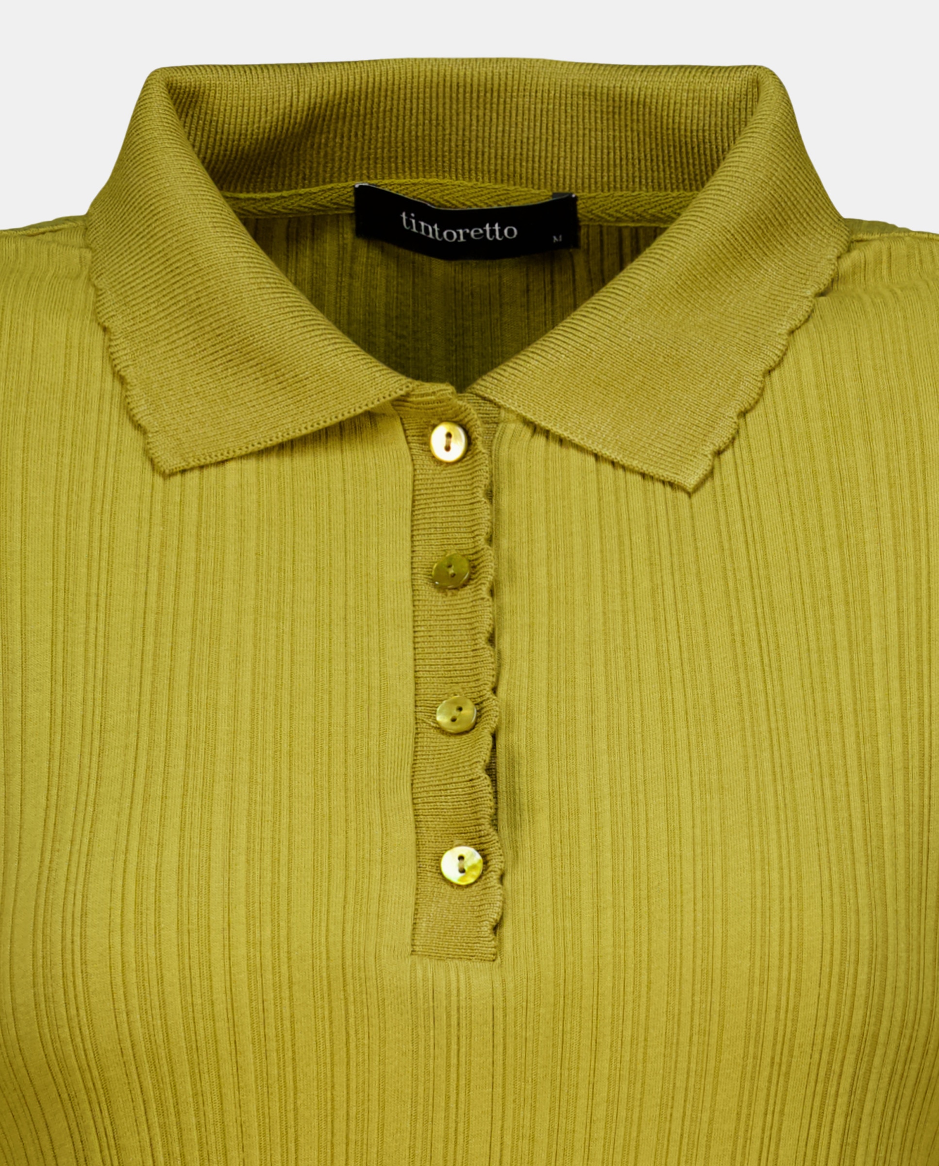 Camisola de mulher com manga comprida Verde-6