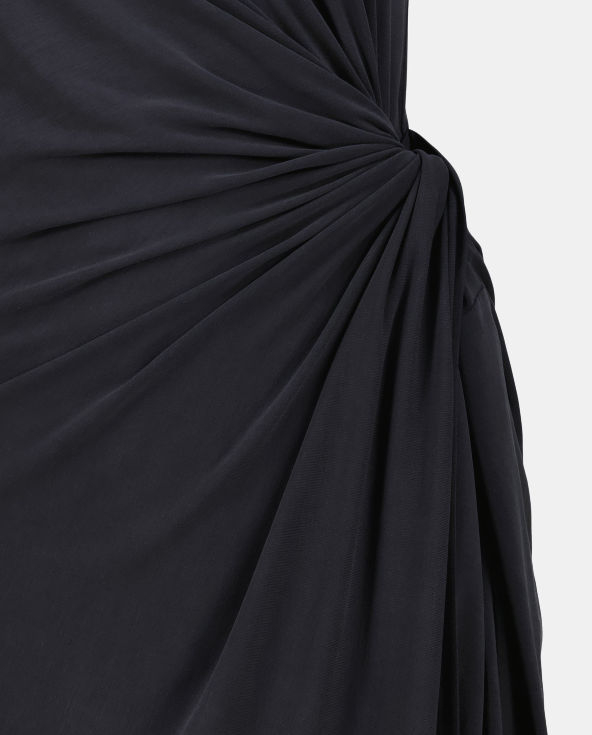 Vestido Midi sem Mangas com Decote Halter 830 Antracite-5