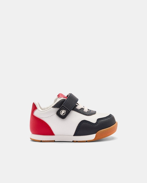 Imagem 0 de Sapatilhas com Velcro Tricolor BF