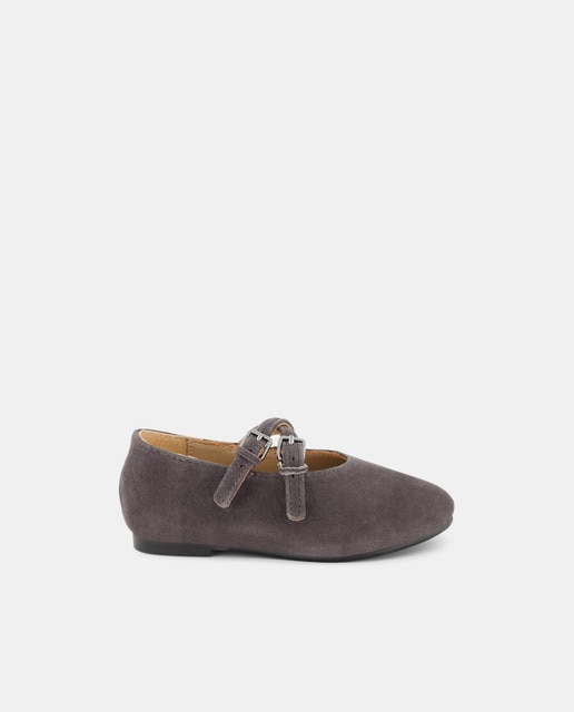 Imagem 0 de Sapatos de Presilha de Bebé com Tiras Cruzadas e Biqueira Redonda de Croute