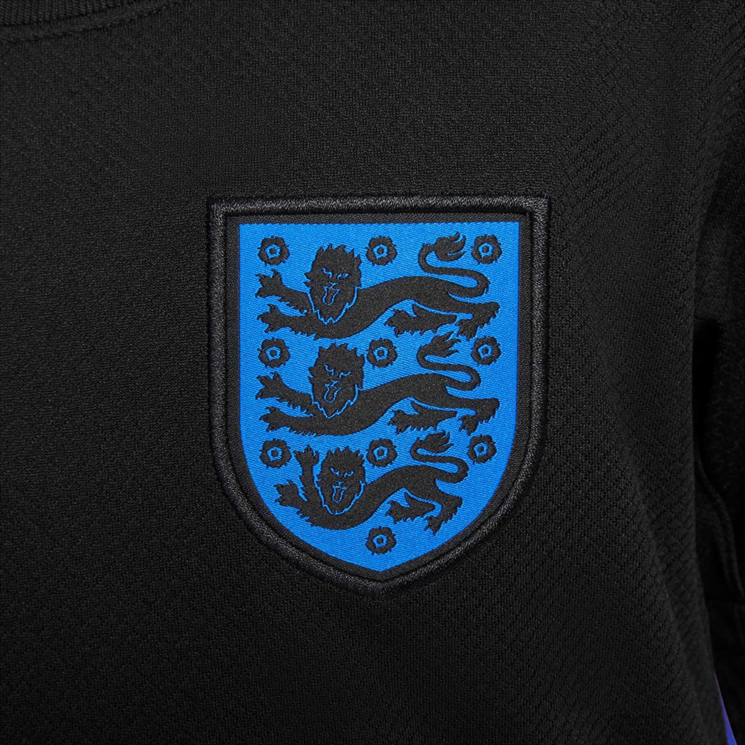 T-shirt de Criança 2.º Equipamento Inglaterra 2025 Stadium Preto-4