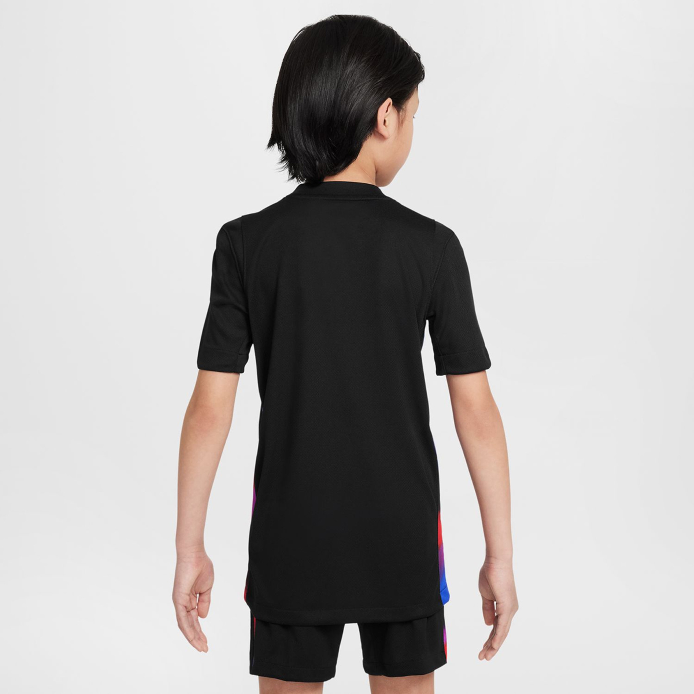 T-shirt de Criança 2.º Equipamento Inglaterra 2025 Stadium Preto-2
