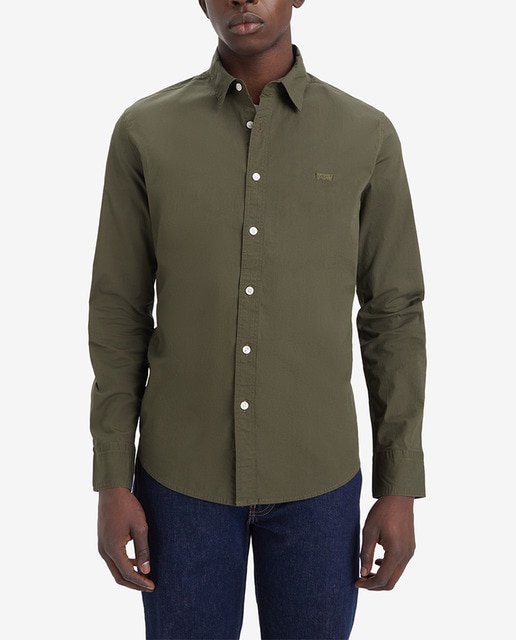 Imagen 0 de Camisa de hombre de manga larga fit slim