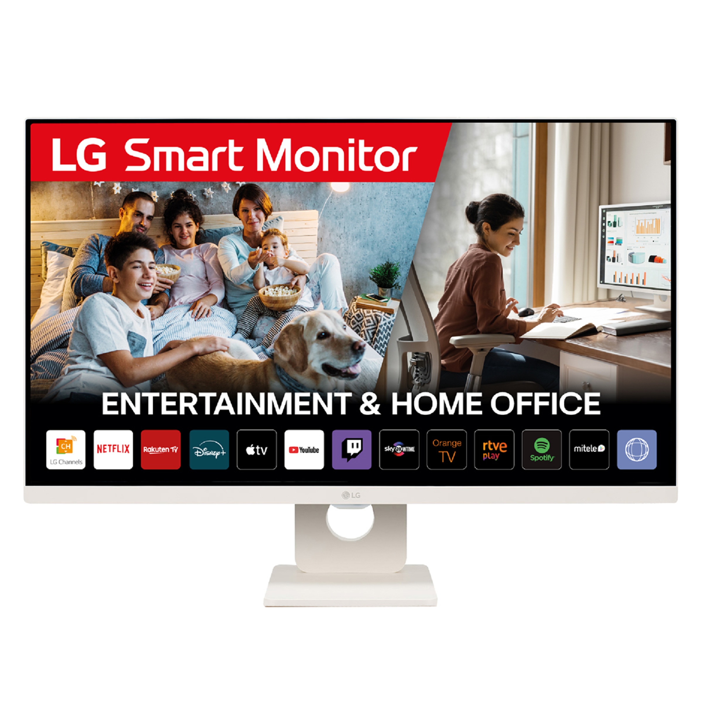 Monitor PC 68,5cm (27") LG MyView Smart Monitor 27U511SA-W, 100 Hz, Full HD Blanco-1