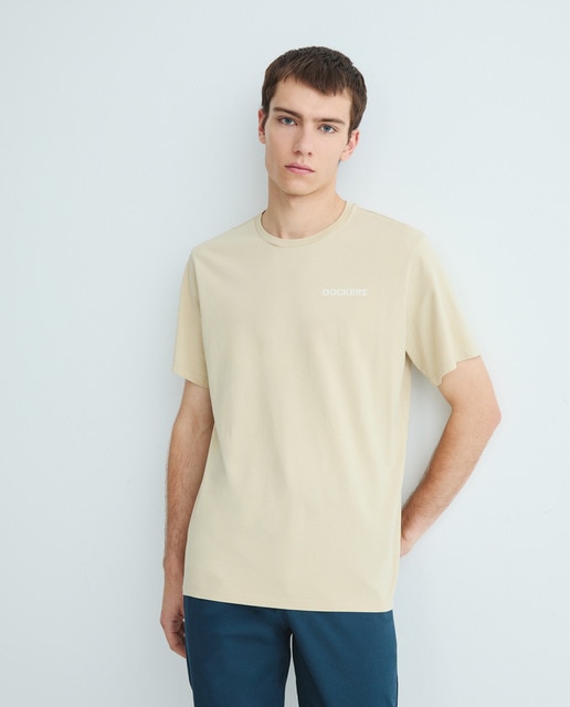 Imagen 0 de Camiseta de hombre de manga corta, slim fit.