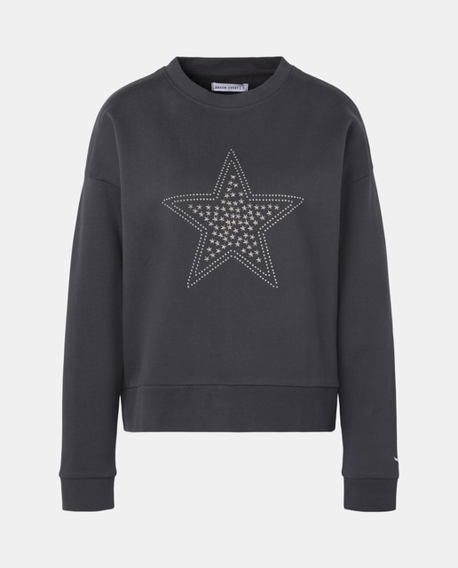 Imagem 0 de Sweatshirt de Decote Redondo com Estrelas
