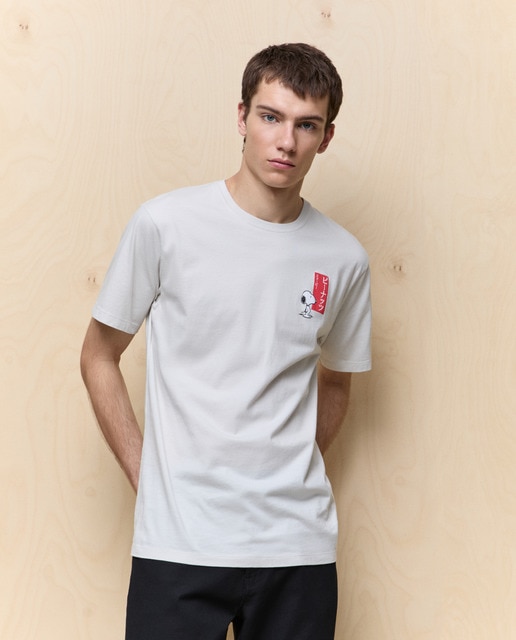 Imagen 0 de Camiseta de hombre de manga corta de Snoopy