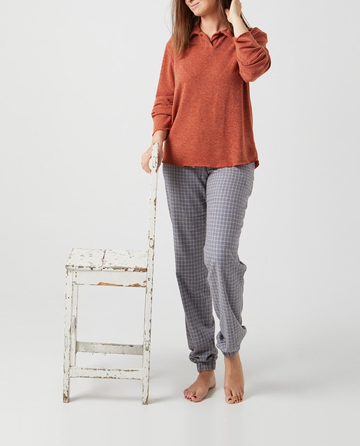 Imagen 0 de Pijama combinado largo