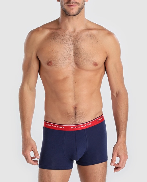 Imagen 0 de Pack de tres boxers de hombre Tommy Hilfiger azul