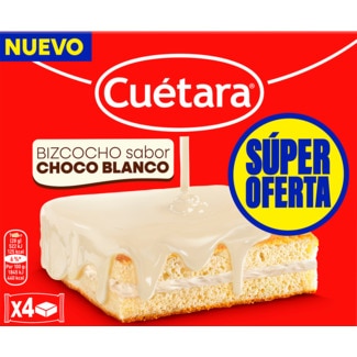 Sandwich Chocolate Branco embalagem 112 g - Cuétara