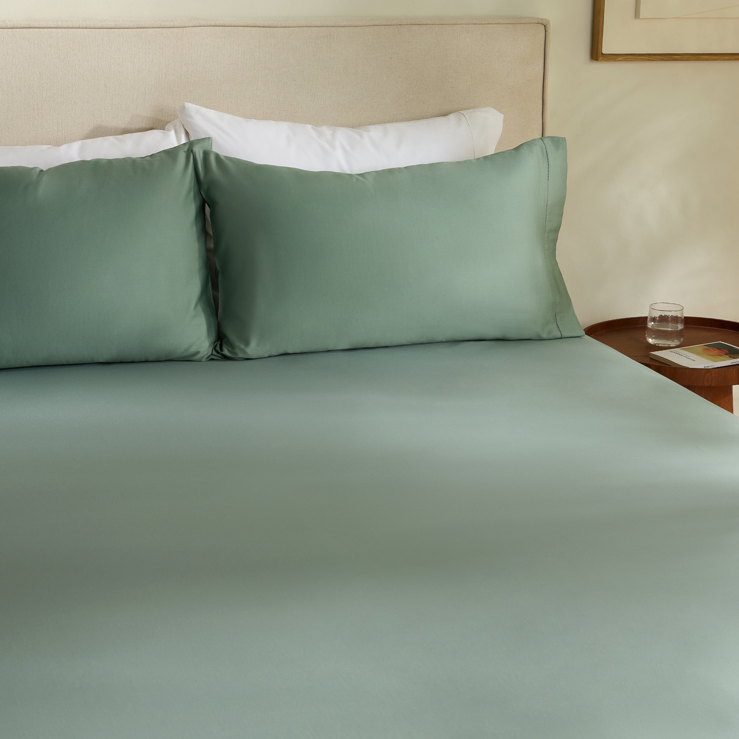 Imagem 0 de Lençol de Baixo Ajustável de Polialgodão Percal 180 Fios