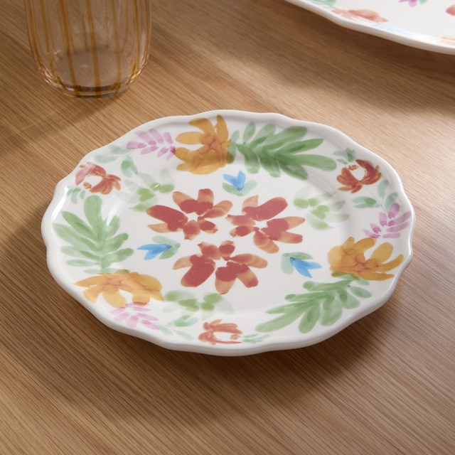 Imagen 0 de Plato de postre Flores Paradiso El Corte Inglés