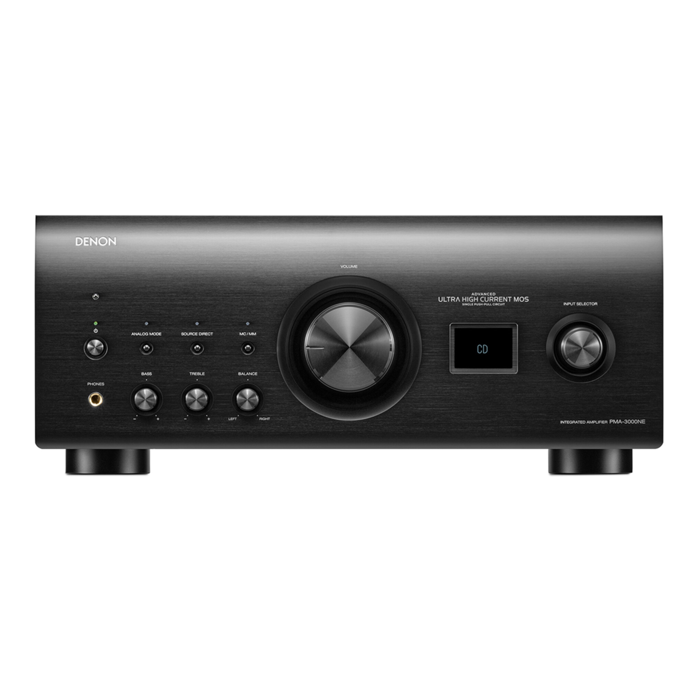 Amplificador integrado estéreo Denon PMA-3000NE, 2.0, con etapa de fono MM/MC Negro-1